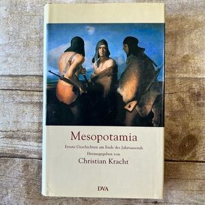 Mesopotamia Ernste Geschichten Christian Kracht German Hardcover‎ DVA Book